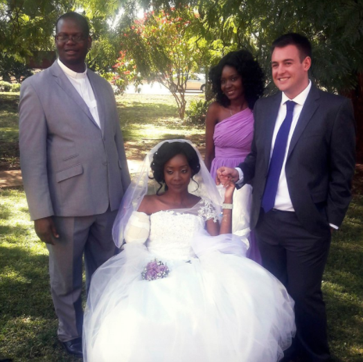 Whoa, This Bride Had Her Arm Mauled Off By A Crocodile Days Before Her Wedding...And She Still Got Married
